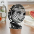 thumbnail image 6 of EUDIDV Portable Fan USB Fan Portable Fan Bedroom Office Desktop Student Dormitory Fan Mini Clip- Desktop Plug-in Fan;Suitable for Indoor and Outdoor Use, 6 of 6