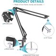 thumbnail image 4 of Adjustable Desktop Clamp Suspension Boom Scissor Mount Stand Holder for Logitech Webcam C922 C930e C930 C920, 4 of 5