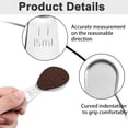 thumbnail image 3 of FloreceBien 3 Pack Coffee Scoop,Stainless Steel Coffee Spoons Tablespoon Measuring Spoons for Tea,Ground Coffee,Whole Bean(15ml), 3 of 5