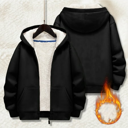 

LFEOOST Kid Boy Girl Solid Classic Fleece Hoodies Hooded Zip Up Sweatshirts with Pocket (Black 9 Years)