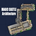 thumbnail image 6 of Architecture Set Harry Castle Micro Building Blocks Set（5400PCS） - Architectural Model Toys Gifts for Kid and Adult, 6 of 8