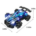 thumbnail image 2 of Gqtwoy Remote Control Stunt Car, Wireless Drift Racing Car, Rechargeable Off-road Vehicle, Cool Spray and Sound Effects, Fun Gift for Age 4-18, 2 of 7