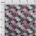 thumbnail image 2 of oneOone Cotton Flex Pink Fabric Asian Mandala Craft Projects Decor Fabric Printed By The Yard 40 Inch Wide, 2 of 4