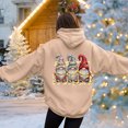 thumbnail image 7 of UngA Christmas Hoodie Women Oversized Hoodies Comfy Pullover Sweatshirts Fall Fashion 2025 Outfits Casual Tops Fleece Clothes with Pockets Christmas Sweatshirt for Women (Khaki,XL), 7 of 7