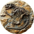 thumbnail image 2 of 2D Dinosaur Fossils Wall Hanging - Faux Dinosaur Wall Mount Boys Kids Birthday Party Gaming Room Dinosaur Themed Wall Sculpture Indoor Outdoor Animal Wall Taxidermy Art Decor, 2 of 9