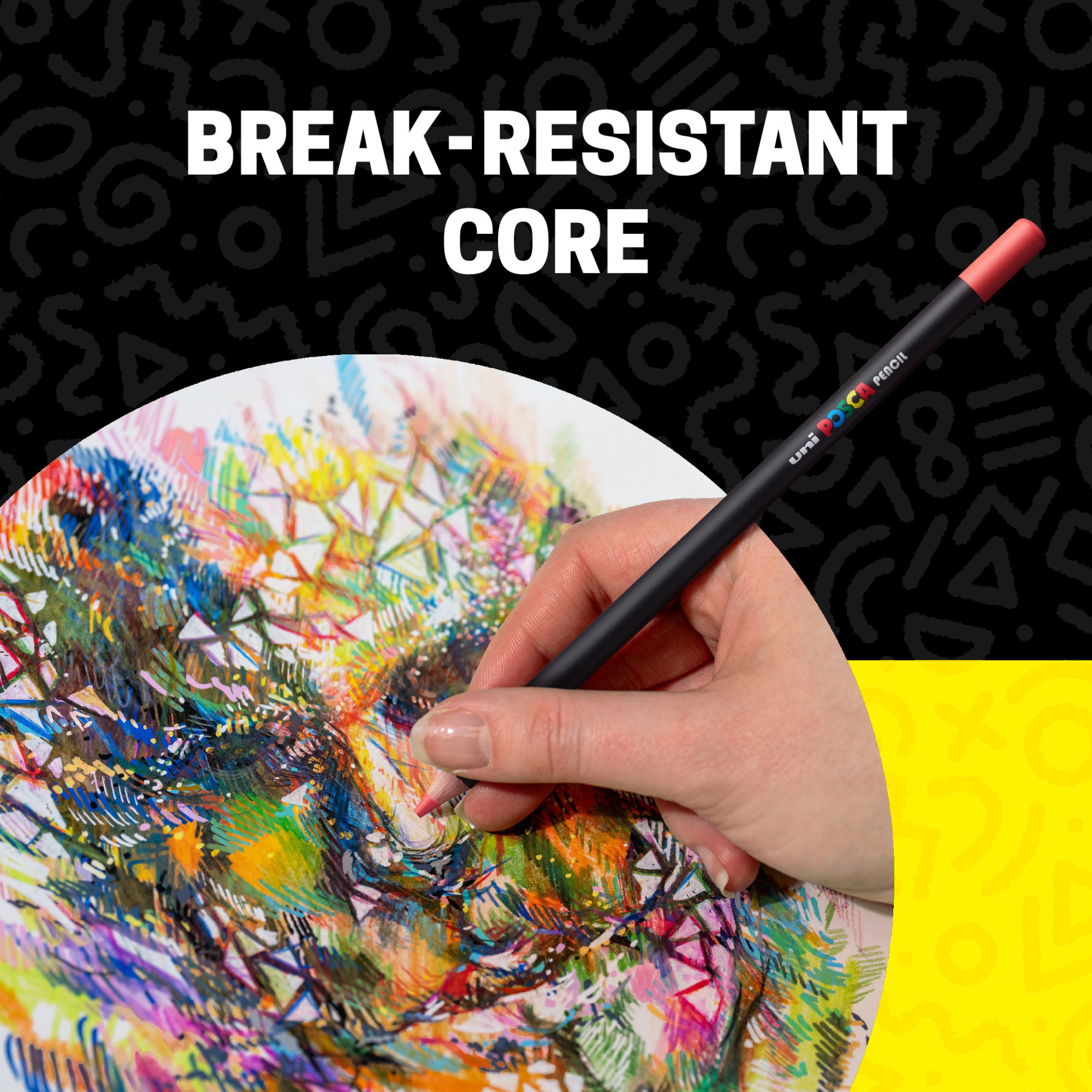 POSCA 36-Count Colored Pencils, 4.0mm Lead photo 4
