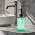 thumbnail image 6 of Unique Bargains 1 Pc Diamond-shaped Soap Dispenser 11.16oz Green Black, 6 of 6