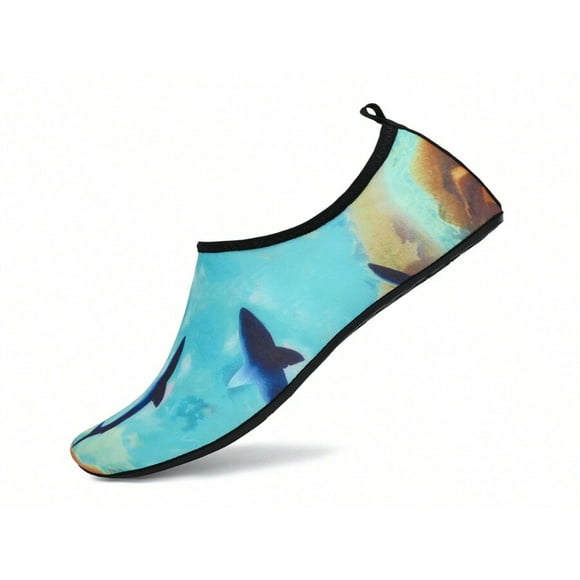 JUNWELL Chaussures Aquatiques pour Femmes à Séchage Rapide Chaussettes Aqua Pieds Nus pour Plage Piscine Surf Yoga Exercice