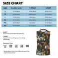 thumbnail image 6 of Fuzoiu Farm Animals 2 Print Men's Sleeveless T-shirt,Sleeveless Tee Shirts,Quick-Dry Athletic Tank Top for Gym, Running, Sports & Outdoor Activities-XX-Large, 6 of 7