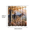 thumbnail image 3 of Fiogavroetic Divers Motifs Rideau de Douche Rideau de Douche Salle de Bain Rideau de Douche Impression Numérique Rideau de Douche en Polyester, 3 of 3
