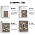 thumbnail image 5 of AISENIN Dog Blanket Personalized Blanket with Dog Photo and Name Custom Pet Blanket Gifts for Pet Animal Women Men Dog Lovers Memorial Gift, 5 of 5