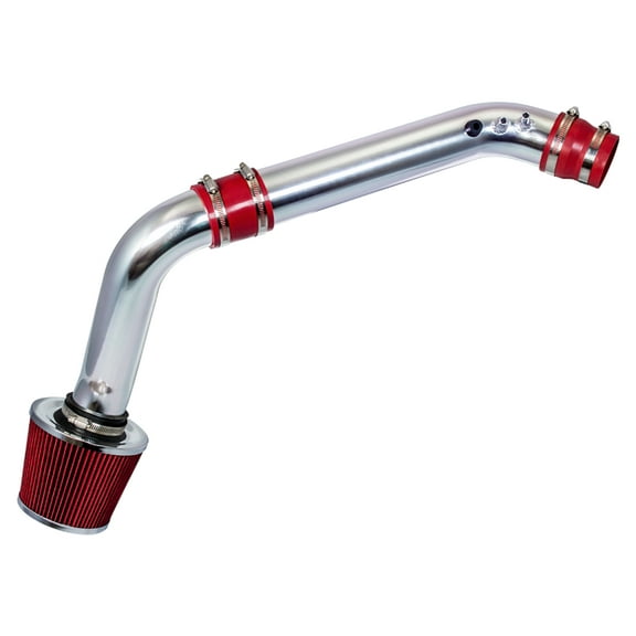 Rtunes Racing Cold Air Intake Kit   Filter Combo RED Compatible For 99-00 Honda Civic Si