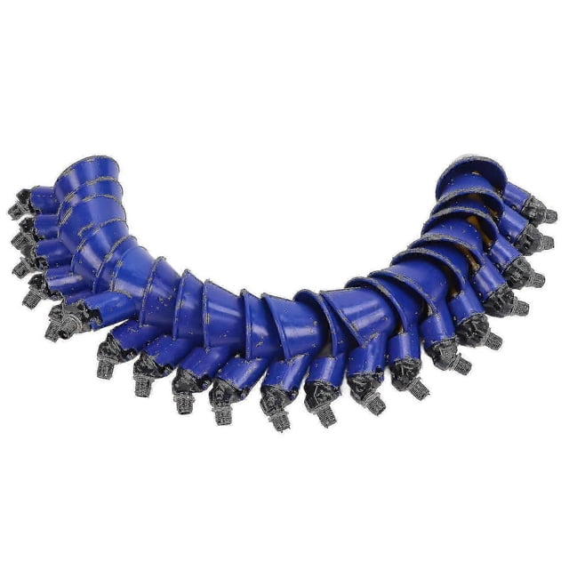 Automatic Poultry Watering Bowls - 20pcs Chicken Water Cups for Quail, Pigeons, Hen, Turkeys, and Geese (Blue)