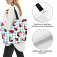 thumbnail image 3 of Rocae Flowers and Lady Bugs for Big Capacity Shoulder Bag with Pockets,Tote Bag for Women Handbag, 3 of 8
