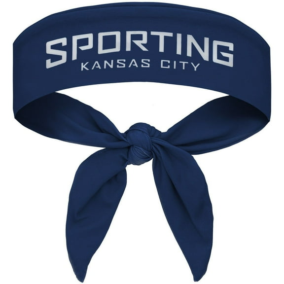 Navy Sporting Kansas City Tie-Back Headband