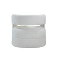 thumbnail image 2 of ACME Yitua Chaise d'Appoint en Sherpa Teddy Blanc, 2 of 6