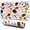 Baseball Elements, variant on Long Mouse Pads for Desk,Baseball Bows Pattern Desk Mats on Top Of Desks, Desk Mouse Pad Extra Large with 3mm Non-Slip Base and Stitched Edge for Gaming,Office,Work,Home 47.3"x23.6"