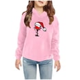 thumbnail image 2 of Lovskoo 2-7 Years Baby Clothes Christmas Toddler Baby Boy's Girl's Christmas Hoodie Children's Casual Print Sweatshirt for The Baby Gift Pink, 2 of 7