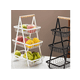 thumbnail image 2 of Cesta De Frutas Y Verduras De Tres Capas Con Asa Xtellar blanco, 2 of 4