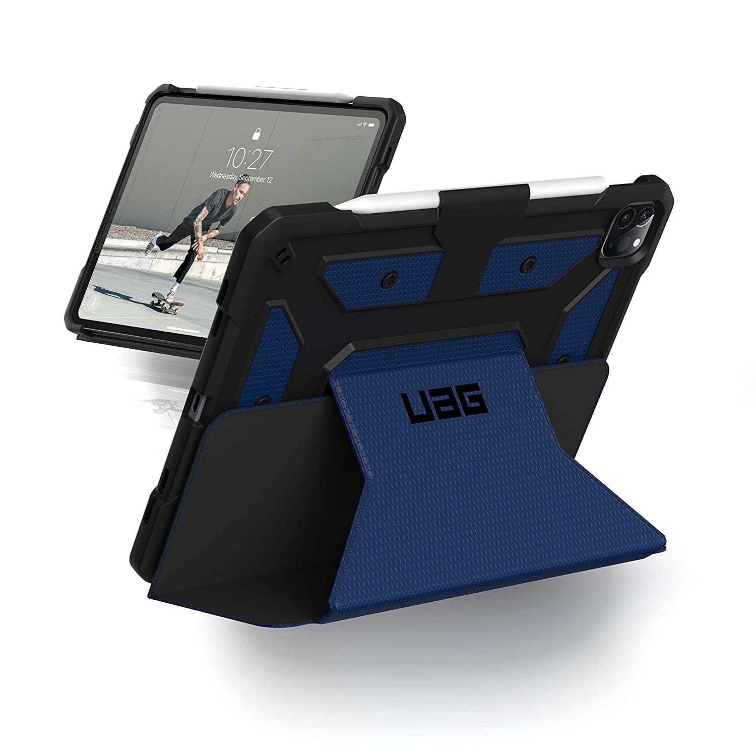 UAG Folio iPad Pro 12.9inch (4th Gen, 2020) Case Metropolis [Cobalt
