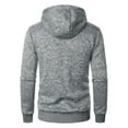 thumbnail image 4 of HAOTAGS Men's Hooded Sweatshirts Zip Up Lightweight Sport Jacket Casual Fall Outwear Gray Size M, 4 of 4