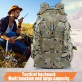 thumbnail image 3 of Mochila portátil Mochila impermeable para viajar Senderismo Camping (Color CP) Likrtyny Para estrenar, 3 of 7
