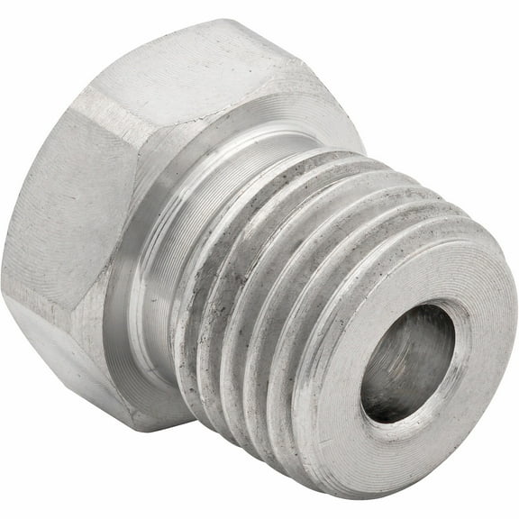 4LIFETIMELINES Stainless Steel Brake Line Tube Nut, 3/16 (1/2-20 Inverted), Bag of 10