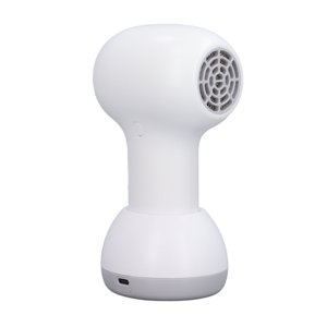 Cordless Baby Hair Dryer, Baby Butt Blow Dryer with 2 Speed Constant Temperature, Low Noise Quiet Gentle Portable Mini Hair Dryer for Infant Toddler