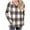 Brown, variant on Womens Fashion Tops Hoodies V Neck Pullover Oversized Sweatshirts Long SLeeve Shirts Loose Fit
