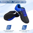 thumbnail image 4 of Zapatos de fútbol Turf Vizari Liga para niños y niñas azules 11.5, 4 of 6