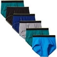 thumbnail image 3 of BILLIONHATS 72 Pack Men Cotton Briefs in Bulk for Homeless Shelter Donating, Wholesale Underwear for Mens, Size Small to 2XL, 3 of 3
