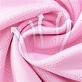 thumbnail image 5 of NAISIBABY Boys Girls Active Set 2-Piece, Quick-Dry Sports Tank Tops & Shorts Kids Basketball Athletic Outfit Pink 7T, 5 of 9