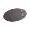 thumbnail image 1 of Hotel Collection Napperon Ovale en Faux Cuir, 1 of 1
