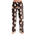 thumbnail image 2 of Hearthz Christmas Pajama Pants for Women Winter Soft Elastic Waist Pajama Pants Warm Cozy Xmas Pj Bottoms Lounge Pants Pajama Pants, 2 of 7