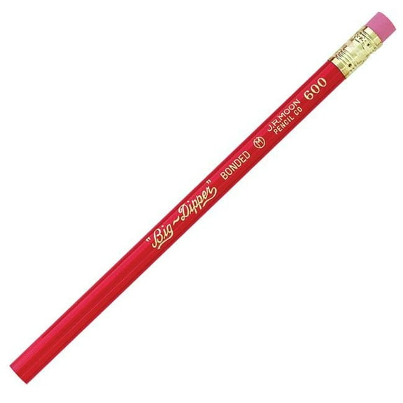 J.R. Moon Pencil  Big-Dipper Pencils with Eraser - 3 Dozan