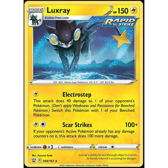 Pokemon Battle Styles Luxray #48