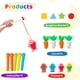 thumbnail image 5 of Caja de pañuelos de madera para bebés Toy Montessori, 6 en 1, Sensory, de 6 a 12 m, 5 of 7