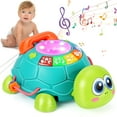 thumbnail image 1 of Juguete musical Turtle para bebés BQU de 6 a 12 meses con luz y sonido, 1 of 1