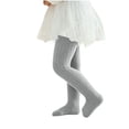 thumbnail image 2 of Bixock Toddler Girls Dance Leggings High Waist Knit Cotton Tights Soild Color Slim Casual Pantyhose Soft Comfortable Workout Daily Wear Girls Clothings Size 1-2Years, 2 of 5