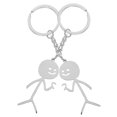 thumbnail image 1 of VERDANVERSE 2Ud Llavero Colgante Doodle Para Pareja Con Sencillo Y Textura Duradera Color, 1 of 7