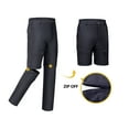thumbnail image 5 of Little Donkey Andy Men's Stretch Convertible Pants, Zip-Off Quick-Dry Hiking Pants, UV Protection, Lightweight Size L, 5 of 6