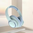 thumbnail image 3 of Latrodar Bluetooth Headphones Over-Ear Lightweight Wireless Headphones Hi-Fi Stereo Foldable For Travel Novelty Light blue 8.48x7.4 Inch Home Decor, 3 of 4