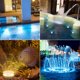 thumbnail image 4 of Paquete de 2 luces LED sumergibles para piscinas, luces LED subacuáticas yeacher METRO, 4 of 7