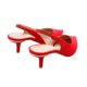 thumbnail image 3 of Zapatillas Cameron color rojo con tacón kitten 24.5 Dorothy Gaynor Zapatillas Cameron color rojo con tacón kitten 24.5, 3 of 6