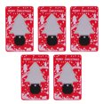 thumbnail image 3 of EeaseMX 5 lámparas LED portátiles plegables de bolsillo para árbol de Navidad, decoración navideña para el hogar (colores de luz variados), 3 of 7