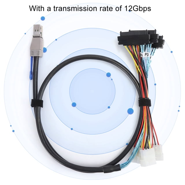 G0502 Cable De Disco Duro Externo Mini SAS SFF-8644 A SFF-8482 Accesorios De Computadora De Servidor