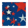 thumbnail image 4 of Awypu Stars Square Tablecloth Full Width Single-sided Printing 100% Polyester Fiber 52*52, 4 of 8