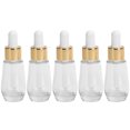 thumbnail image 1 of 5 piezas Botella de aceite esencial vacía Contenedor de PETG recargable portátil para viajes Herramientas de maquillaje, 1 of 10