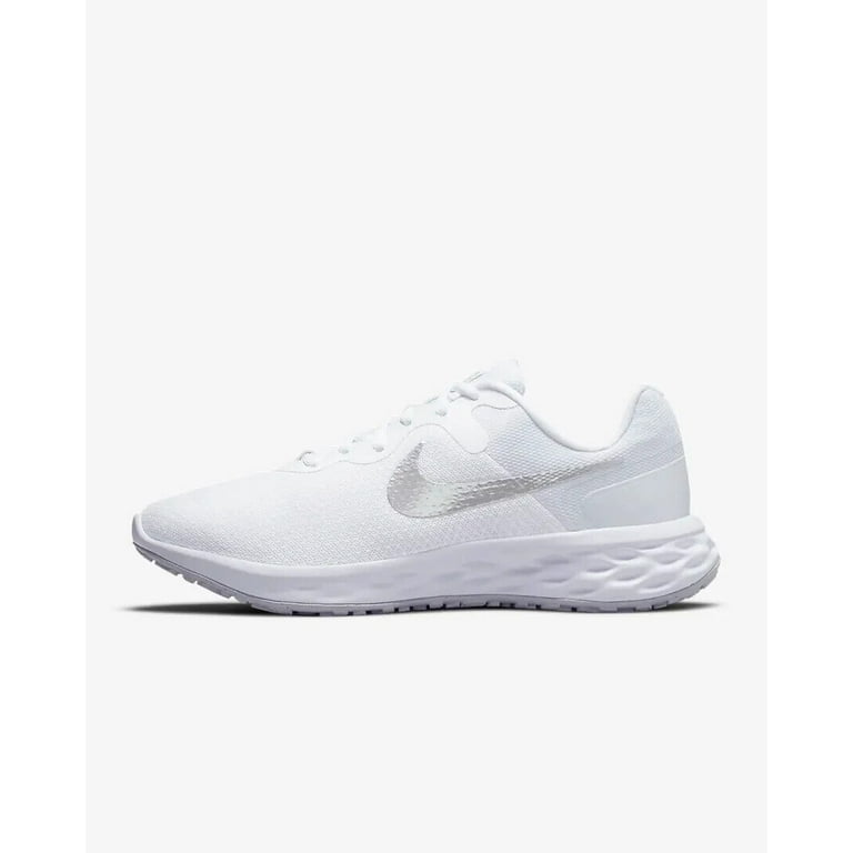 White nike top shoes running womens