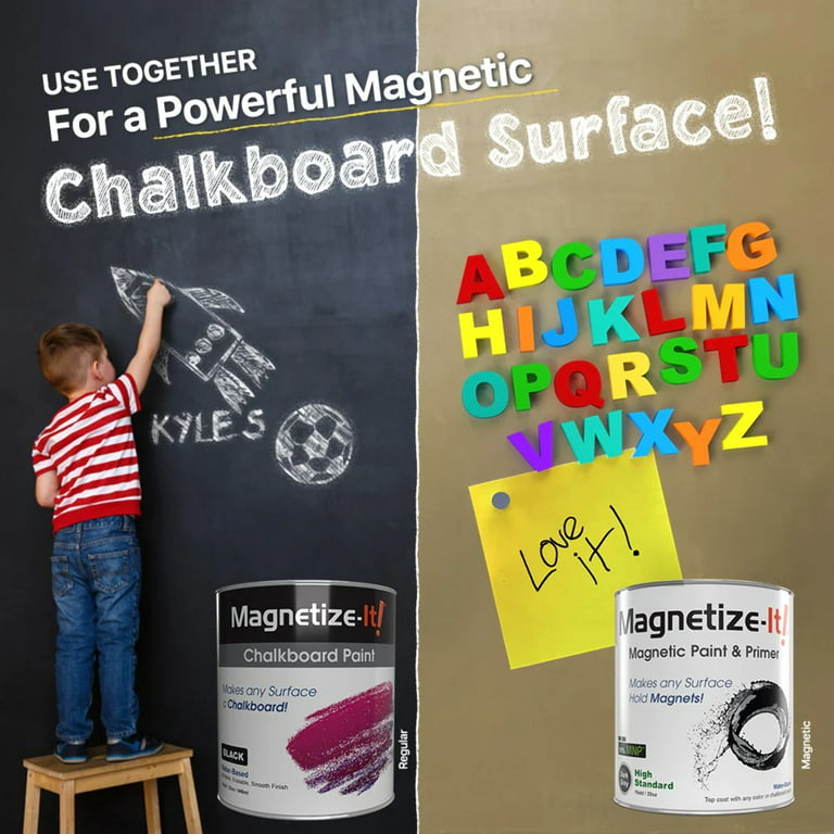 Magnetize-It! Chalkboard Paint, 32oz, MICBP-2292